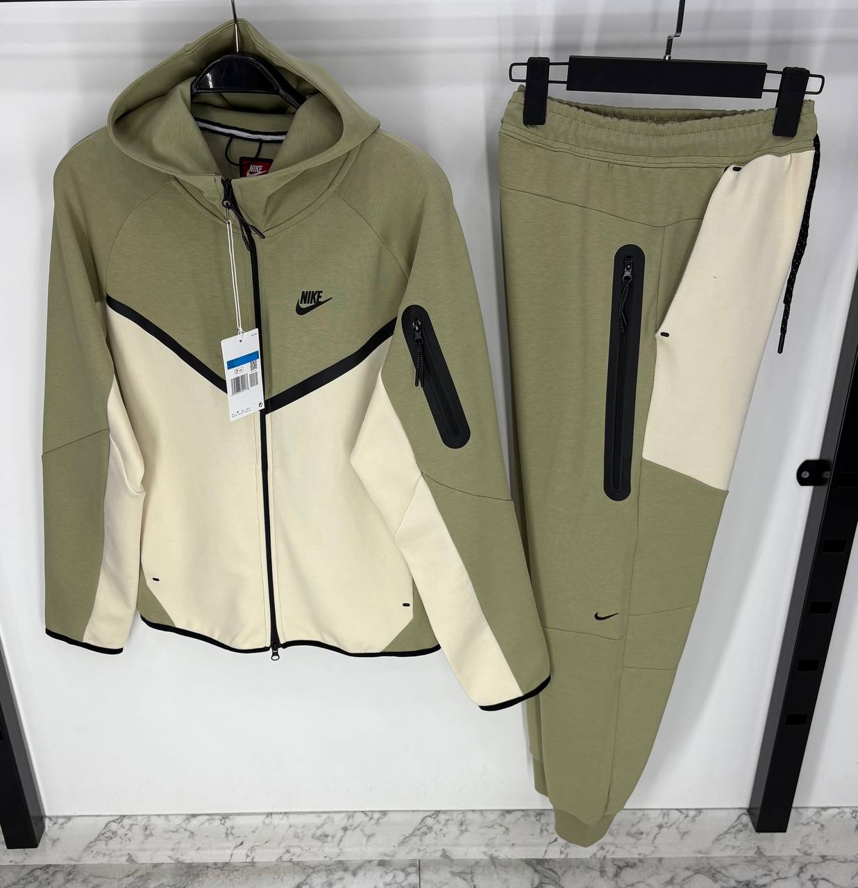 Set Nike Tech - 2025 Χακί rl