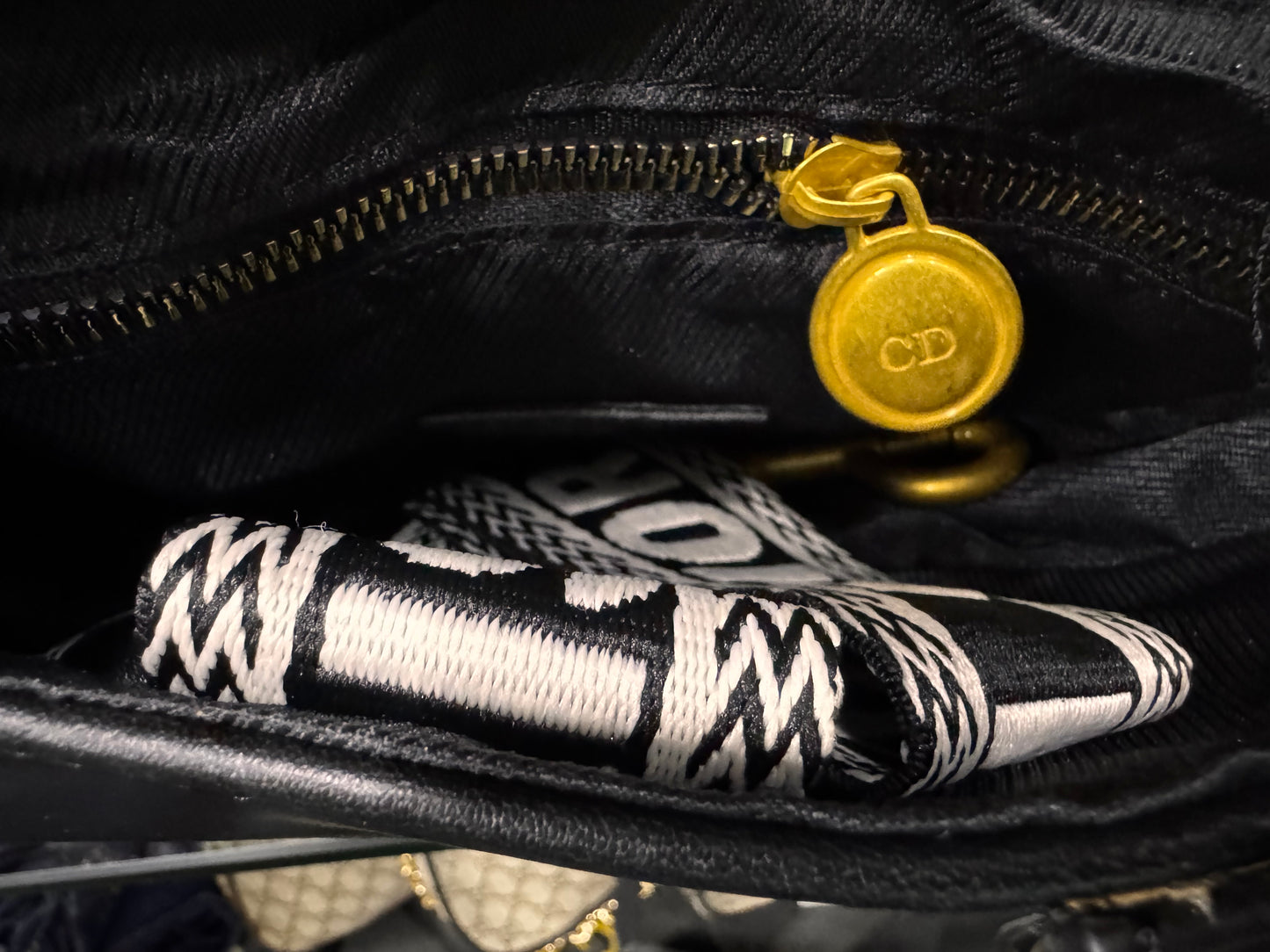 Christian Dior - Saddle Bag with Strap