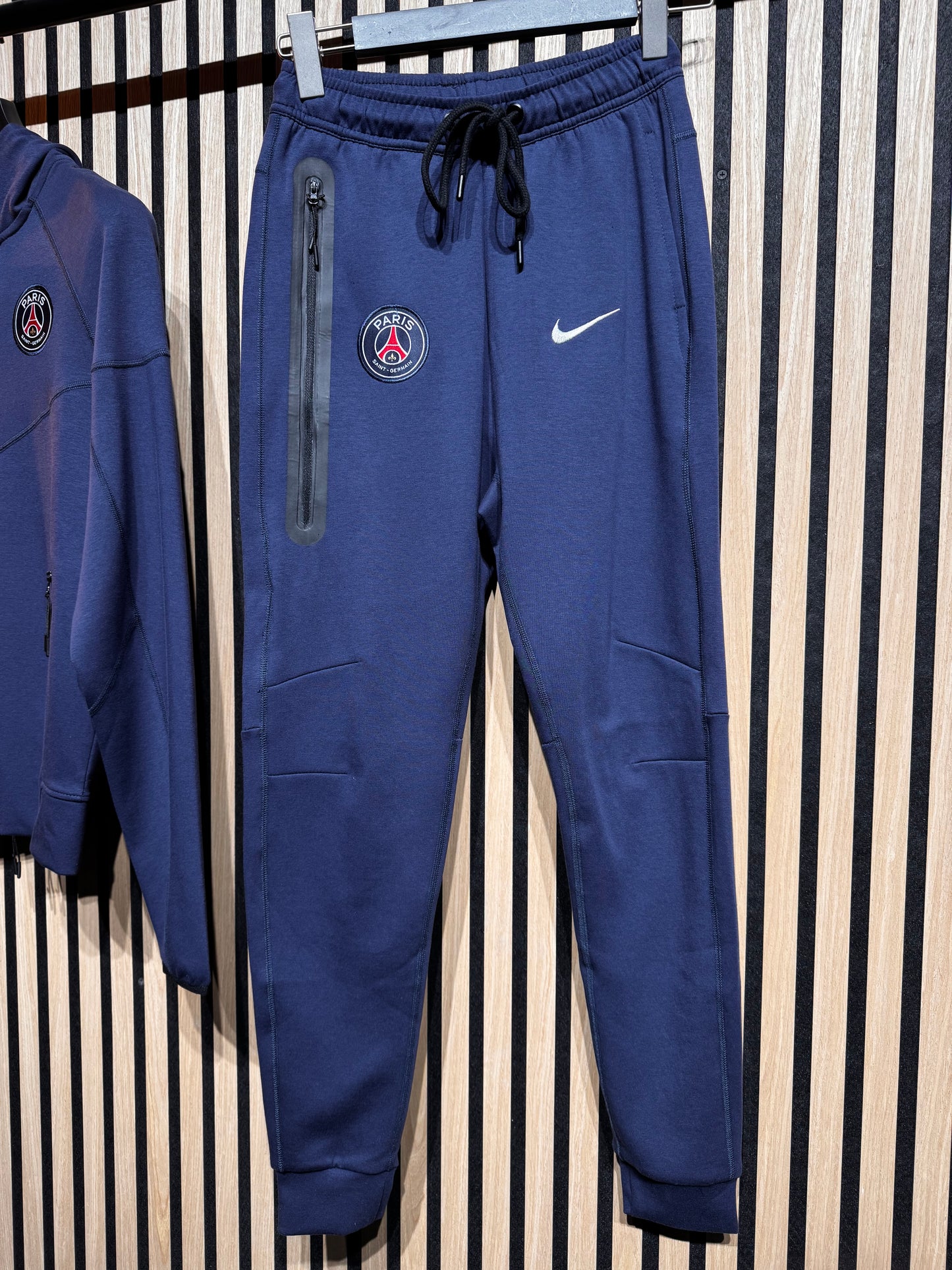 Σετ Nike Tech Paris - Nb7519 Μπλε Ζακέτα & Παντελόνι