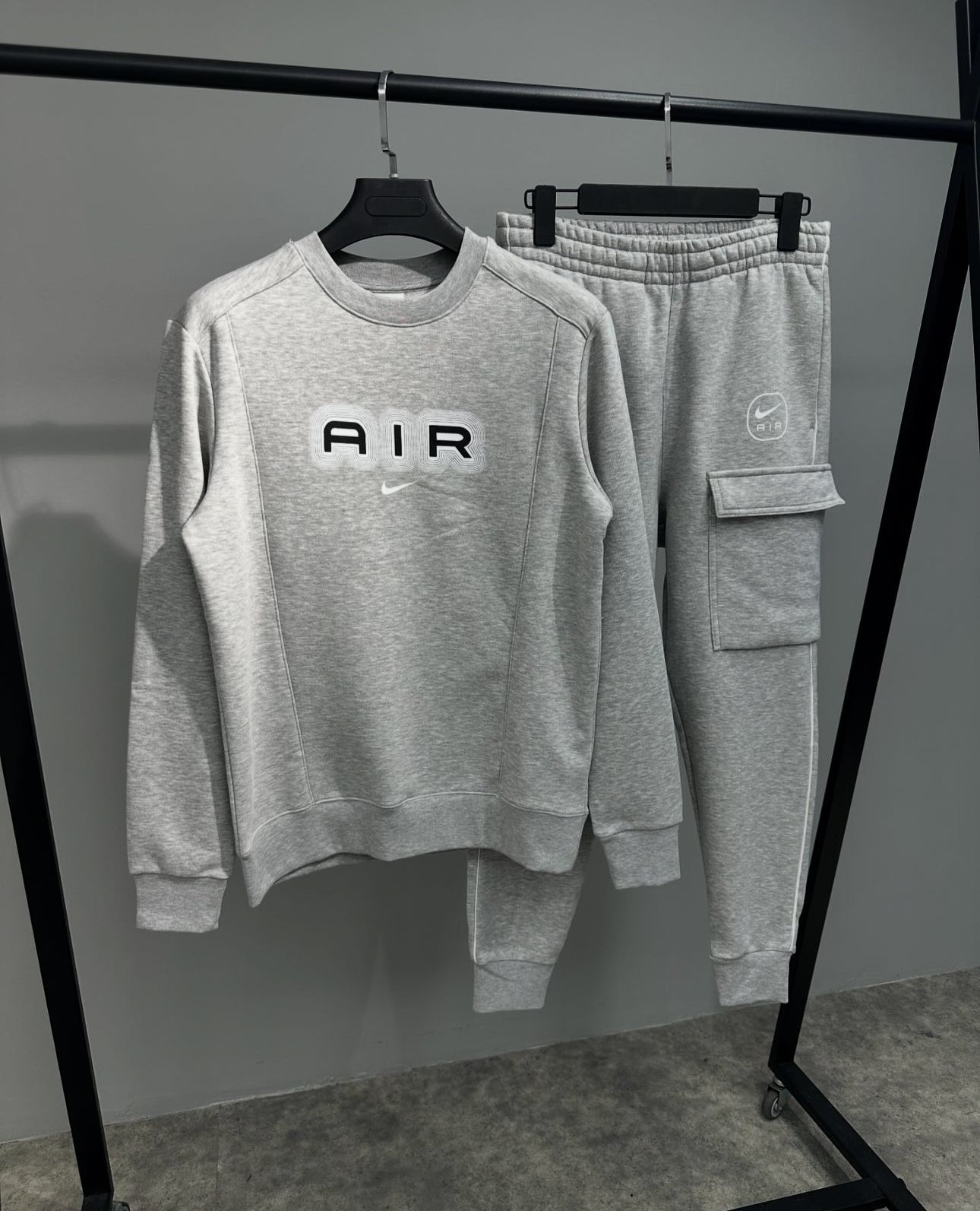 Set Nike Air cargo grey rl