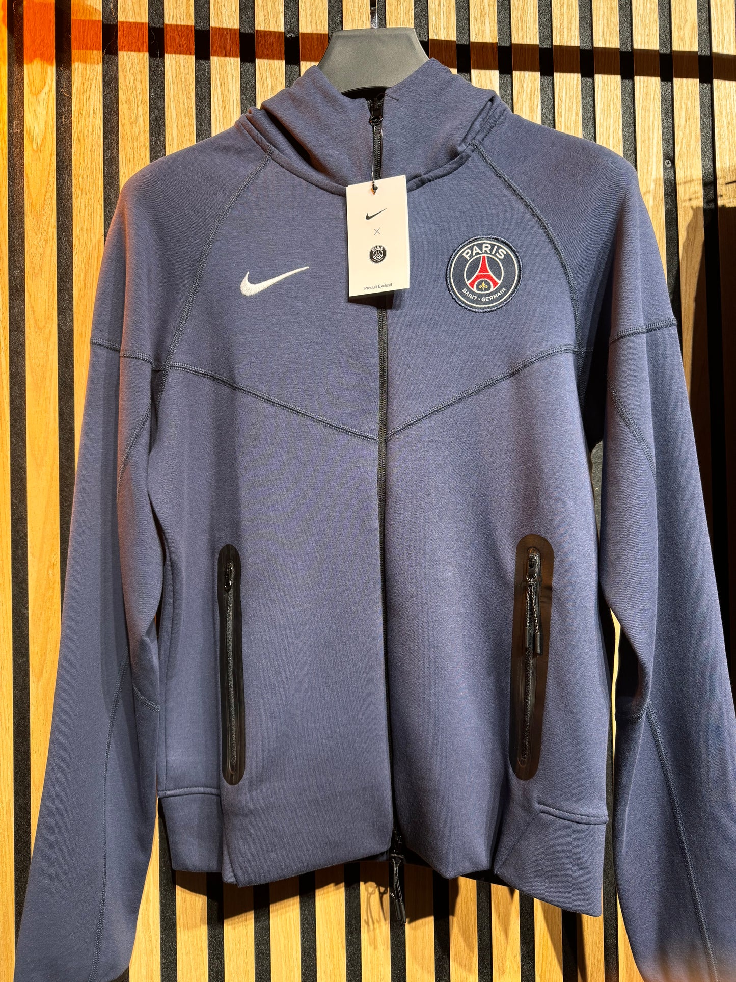 Σετ Nike Tech Paris - Nb7519 Μπλε Ζακέτα & Παντελόνι