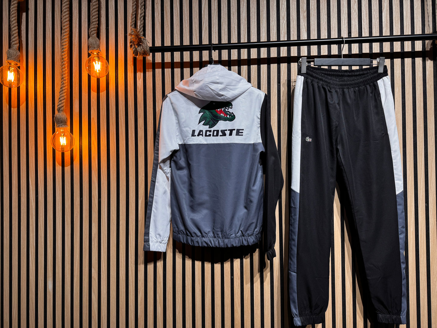 Σετ Lacoste - Gv17570 Ζακέτα & Παντελόνι