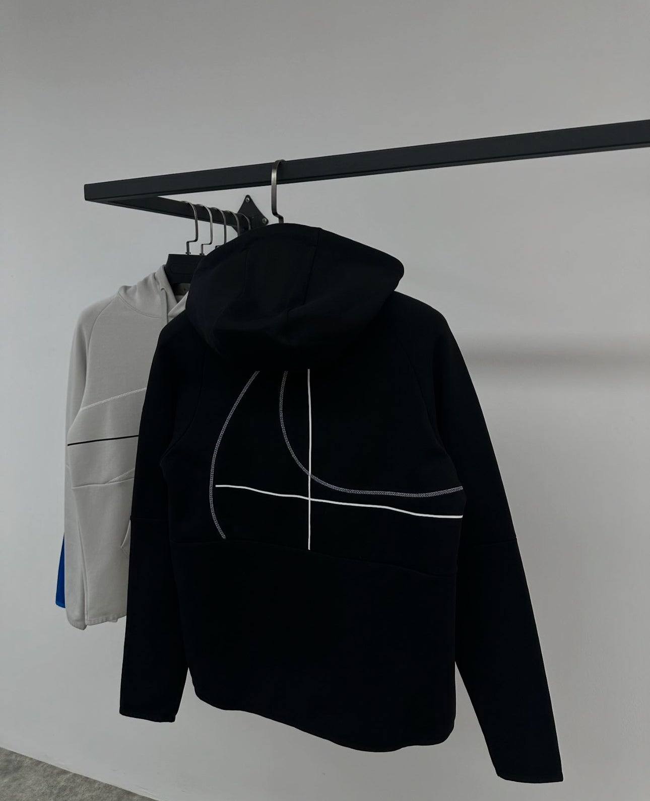 Set Nike Swoosh line black rl