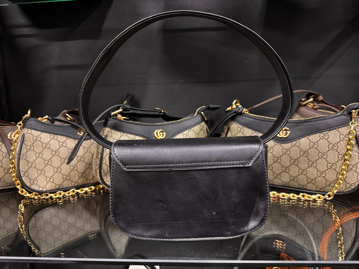 Diesel 1DR-Iconic shoulder bag in nappa leather