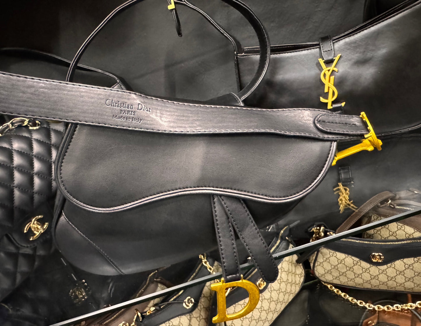 Christian Dior - Saddle Bag with Strap