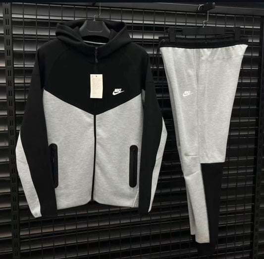 Set Nike Tech - 2025 Μαύρο & Γκρι rl