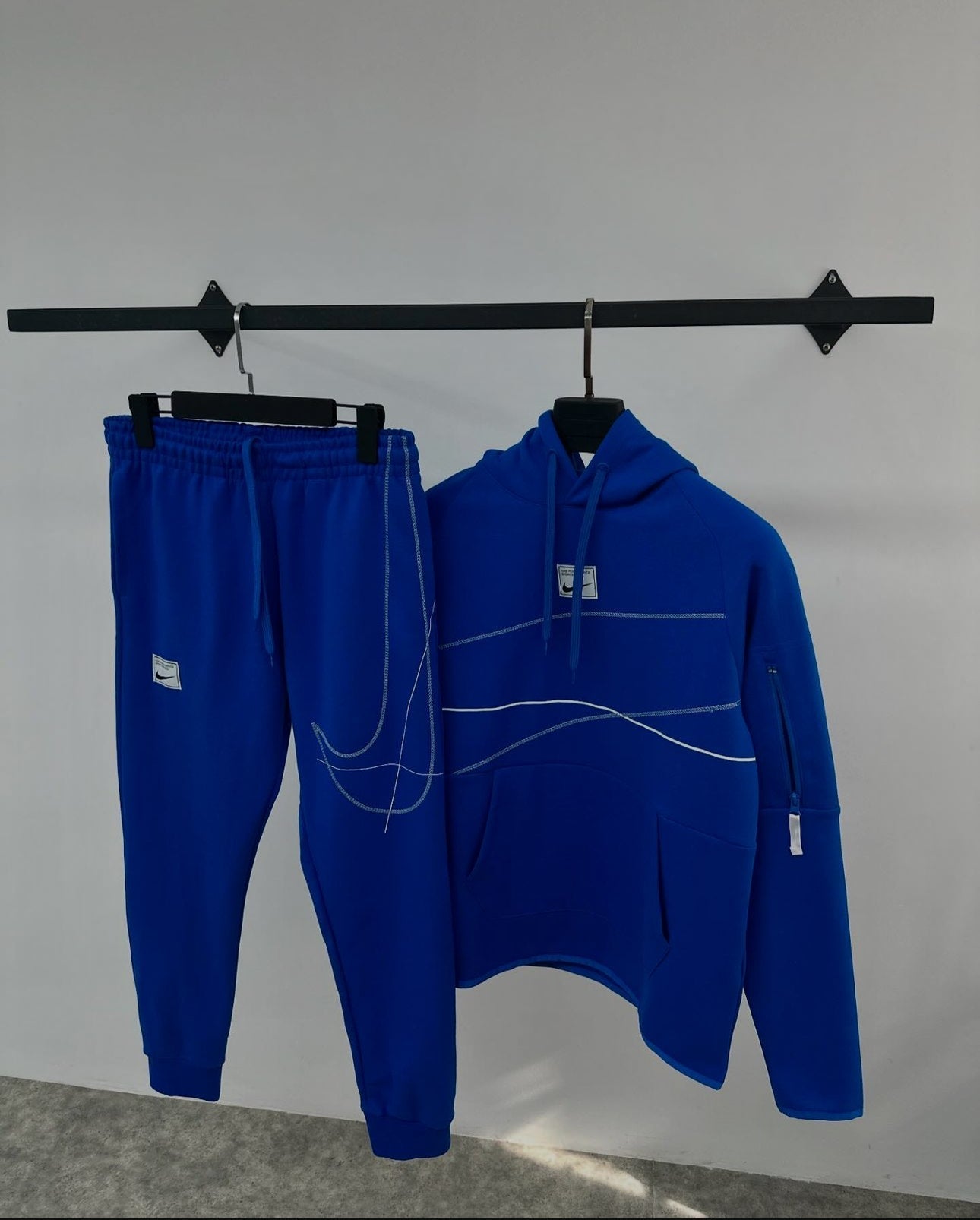 Set Nike Swoosh line blue rl