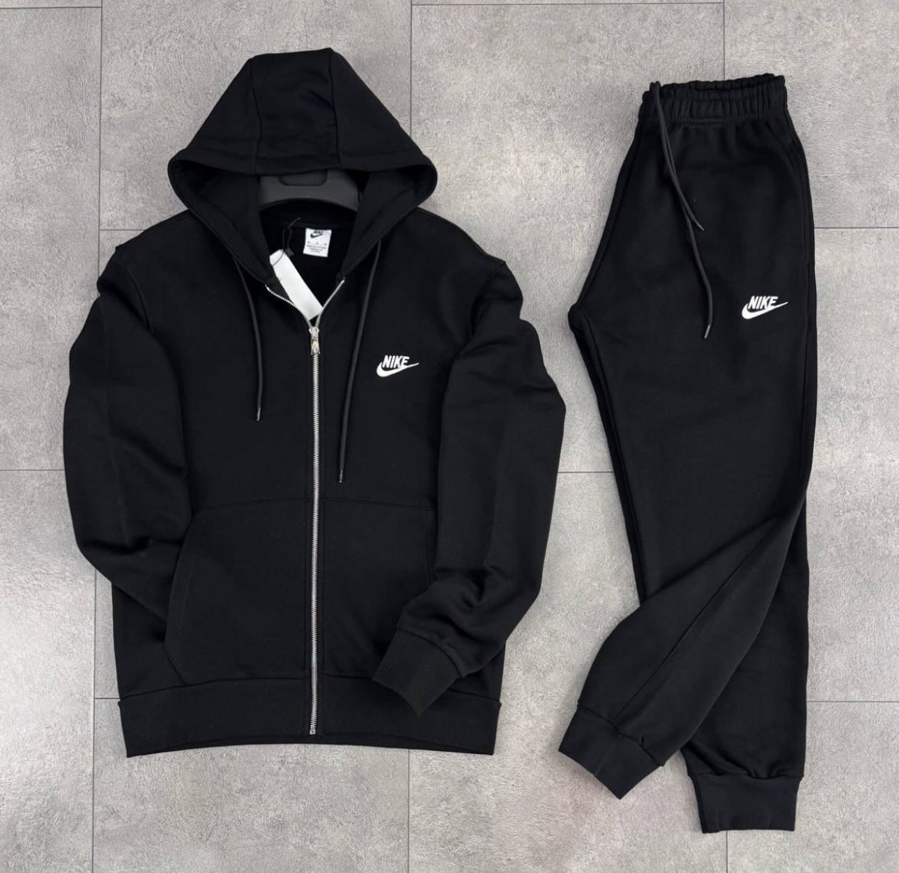 Set Nike Black - N392 rl