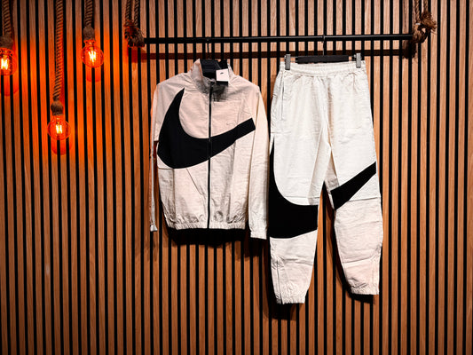 Σετ Nike - Sw02 Άσπρο Ζακέτα & Παντελόνι