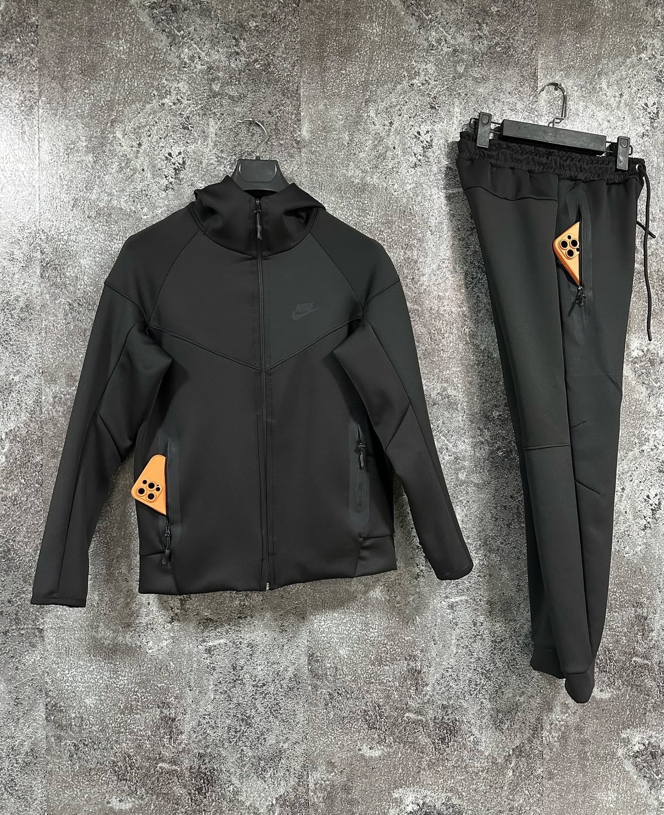 Set Nike Tech - 2025 New Black rl