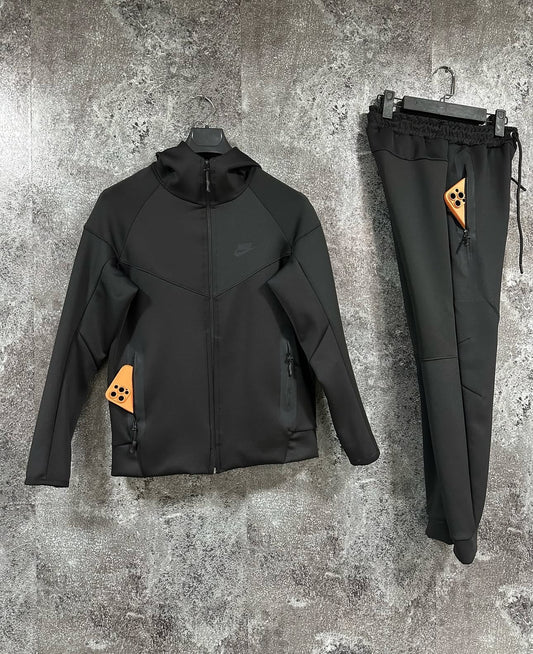 Set Nike Tech - 2025 New Black rl