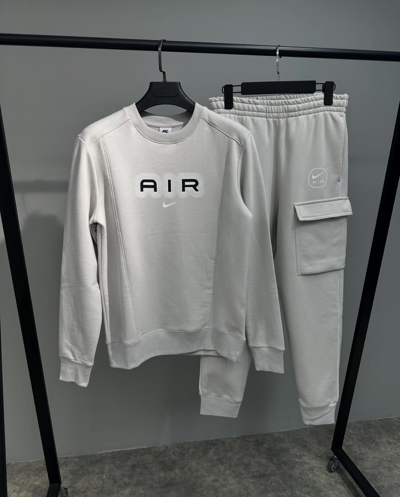 Set Nike Air cargo ice grey rl