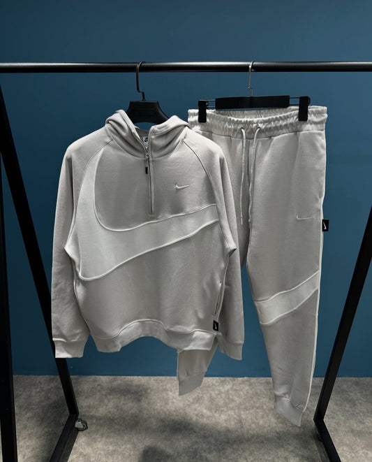 Set Nike Swoosh ensemble grey 02 rl