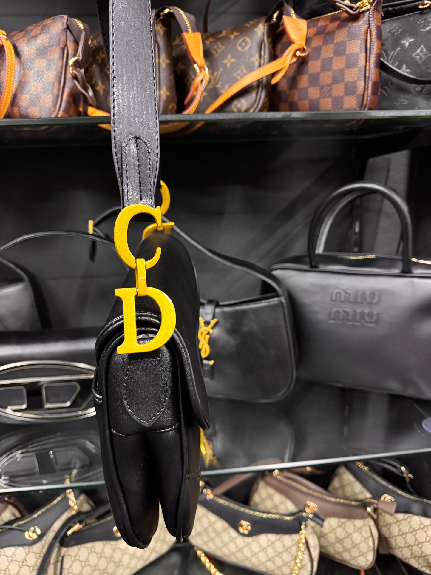 Christian Dior - Saddle Bag with Strap