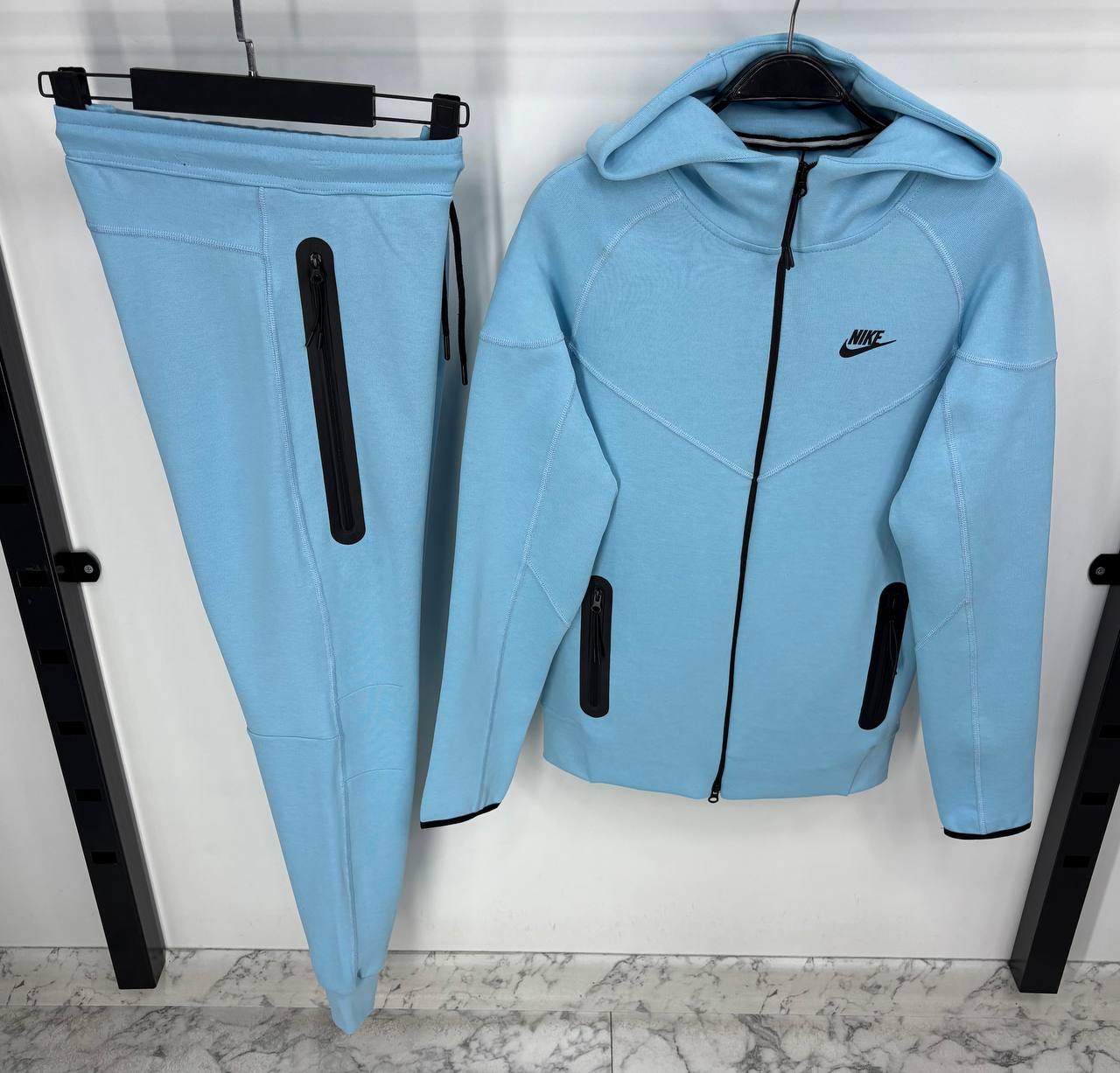 Set Nike Tech - Γαλάζιο rl
